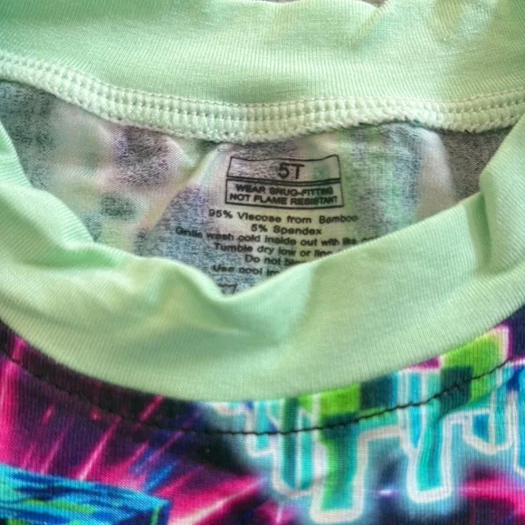 Minecraft Bamboo Pajama Set - Picture 3 of 6